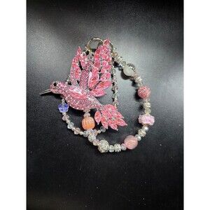 Large peacock bag chain